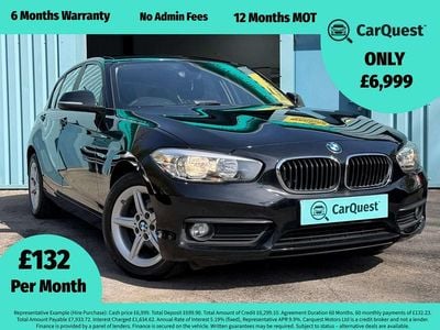Usado BMW 118 Sport Line 2016 Negro Utilitario