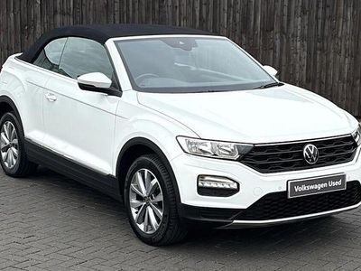Used VW T-Roc Cabriolet Design 150 HP (110 kW) 2021 White Cabriolet
