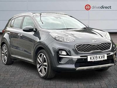 Used Kia Sportage 136 HP (100 kW) 2019 Grey SUV