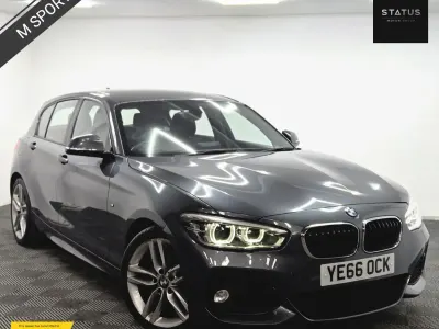 Begagnad BMW 116 M Sport 116 HK (85 kW) 2016 Grå Halvkombi