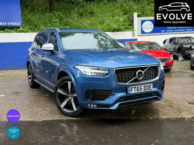 Used Volvo XC90 R-Design 225 HP (165 kW) 2016 Blue SUV