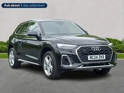 Used Audi Q5 S-Line 204 HP (150 kW) 2024 Black SUV