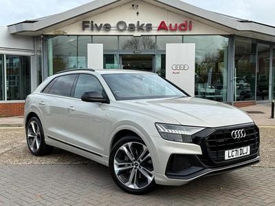 Beige Used 2021 Audi Q8 Black Edition SUV | £44,590 (Fair price)