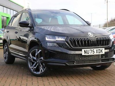 New Skoda Karoq SportLine 110 HP (80 kW) 2025 Black magic pearl effect SUV