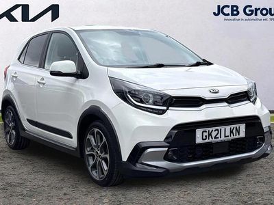 Used Kia Picanto X-Line 65 HP (47 kW) 2021 White Hatchback