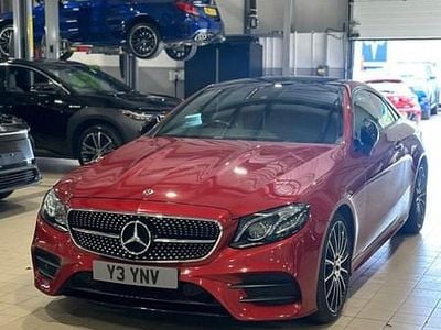 Red Used 2017 Mercedes E220 AMG Line Premium Plus | £17,950 (A bit pricey)