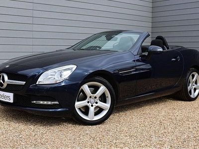 Used Mercedes SLK250 2015 Blue Cabriolet