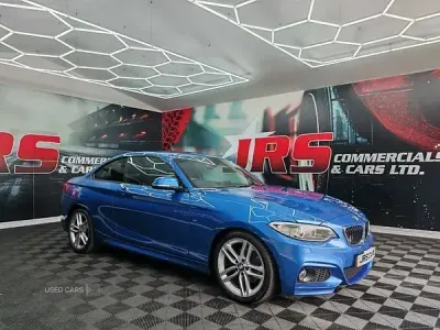 Begagnad BMW 220 M Sport 2016 Blå Sportkupé