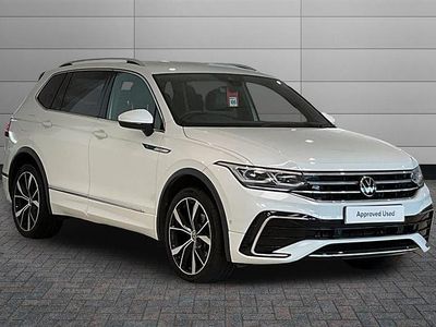 Used VW Tiguan Allspace R-line 150 HP (110 kW) 2022 White SUV