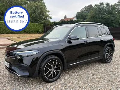 Used Mercedes EQB350 AMG Line Premium 214 kW (292 HP) 2022 Black SUV