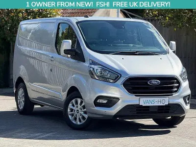 Used Ford Transit Custom Limited 130 HP (95 kW) 2021 Silver Van