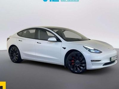 Used Tesla Model 3 Performance 461 kW (627 HP) 2023 White Sedan