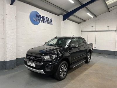 Black Used 2022 Ford Ranger Wildtrack Pickup | £17,490 (Good price)