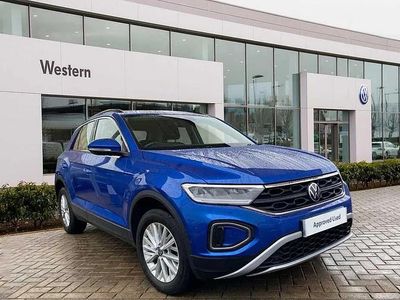 Used VW T-Roc Life 150 HP (110 kW) 2022 Blue SUV