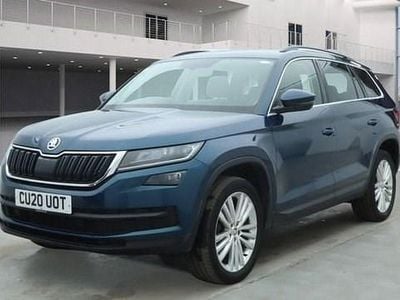 Used Skoda Kodiaq SE L 150 HP (110 kW) 2020 Blue SUV