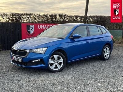 Used Skoda Scala SE 115 HP (84 kW) 2020 Blue Hatchback