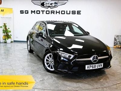 Black Used 2018 Mercedes A180 Executive Hatchback | £13,295 (Fair price)