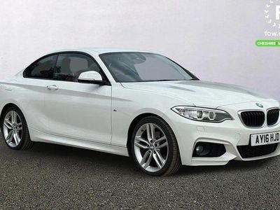 Used BMW 220 M Sport 190 HP (139 kW) 2016 White Coupe