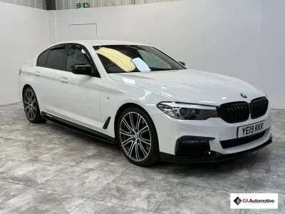 Used BMW 540 M Sport 340 HP (250 kW) 2019 White Sedan