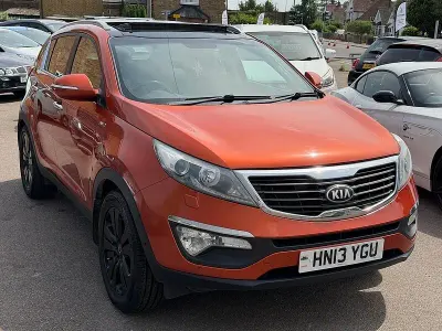 Used Kia Sportage 2013 Orange SUV