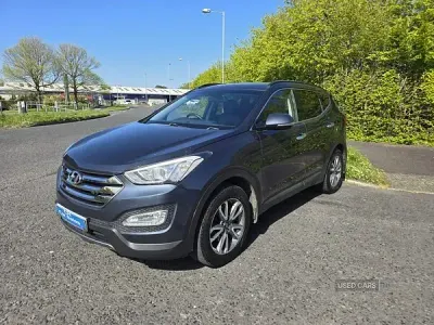 Used Hyundai Santa Fe Premium 194 HP (142 kW) 2014 Blue SUV