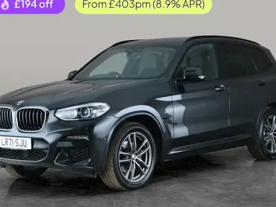 Used BMW X3 M Sport 190 HP (139 kW) 2021 Grey SUV