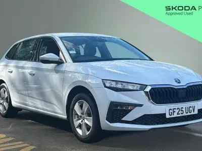 Used Skoda Scala SE 116 HP (85 kW) 2025 White Hatchback