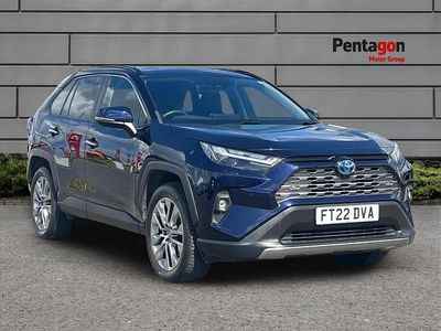 Used Toyota RAV4 Hybrid 218 HP (160 kW) 2022 Blue SUV