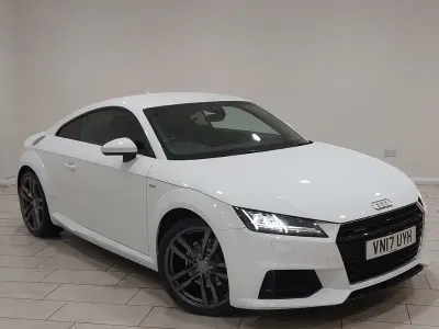 Used Audi TT S-Line 230 HP (169 kW) 2017 White Coupe