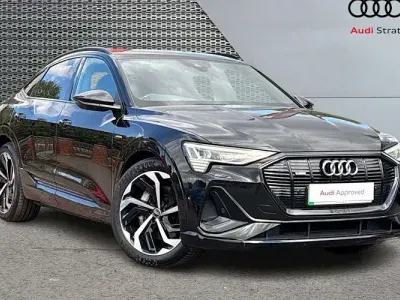 Used Audi e-tron Sportback Black Edition 230 kW (313 HP) 2022 Black SUV
