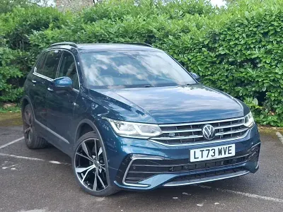 Used VW Tiguan R-line Edition 150 HP (110 kW) 2023 Blue SUV