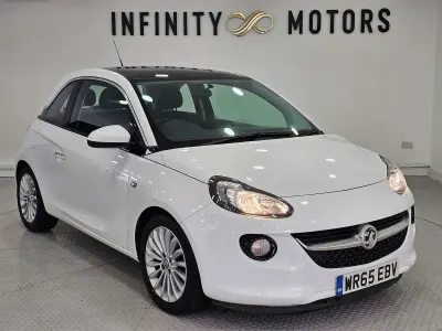 Used Vauxhall Adam Glam 70 HP (51 kW) 2015 White Hatchback