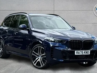 New BMW X5 M Sport 482 HP (354 kW) 2026 Blue SUV