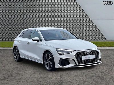 White Used 2022 Audi A3 S-Line Hatchback | £18,195 (Fair price)