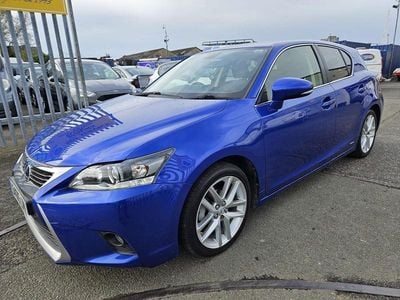 Used Lexus CT200h 2015 Blue Hatchback