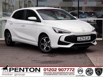 Used MG MG3 Trophy 2025 White Hatchback