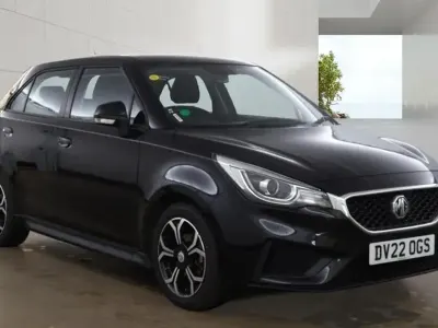 Used MG MG3 Excite 106 HP (77 kW) 2022 Black Hatchback