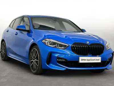 Used BMW 118 M Sport 134 HP (98 kW) 2023 Blue Hatchback