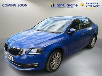 Używany Skoda Octavia SE L 150 KM (110 kW) 2019 Niebieski Hatchback