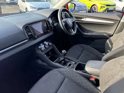 Używany Skoda Karoq SE 115 KM (84 kW) 2020 Czerwony SUV