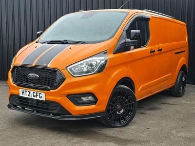 Used Ford Transit Custom Trend 130 HP (95 kW) 2021 Orange Van