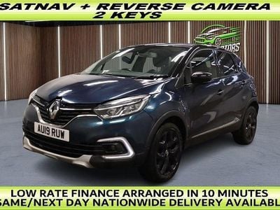 Blue/black Used 2019 Renault Captur GT-Line SUV | £9,888 (Good price)