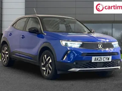 Used Vauxhall Mokka Elite 130 HP (95 kW) 2021 Blue SUV