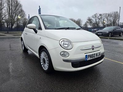 White Used 2010 Fiat 500 Lounge Hatchback | £1,750 (Fair price)