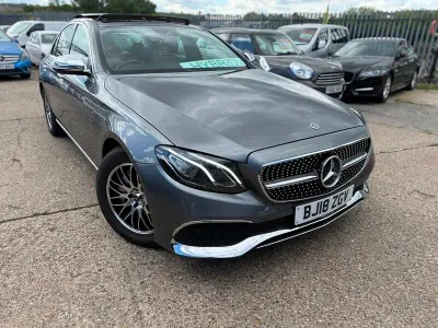 Used Mercedes E350 Premium 2018 Grey Sedan