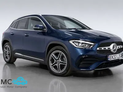 Used Mercedes GLA180 AMG Line Premium 136 HP (100 kW) 2022 Blue SUV