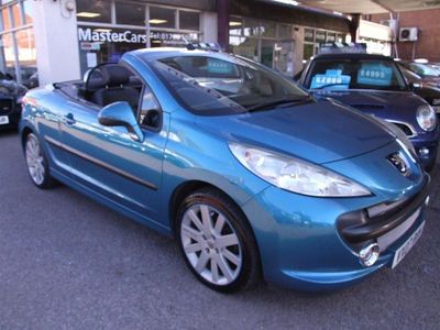 Blue Used 2007 Peugeot 207 CC Sport Cabriolet | £2,795 (Fair price)