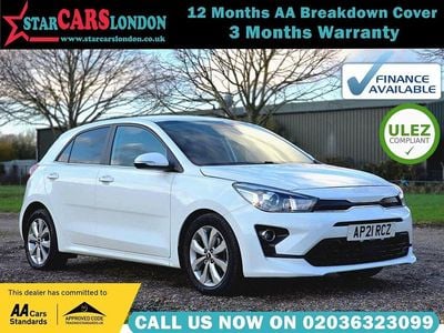 White Used 2021 Kia Rio Hatchback | £8,900 (Fair price)