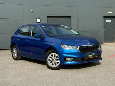 Used Skoda Fabia Comfort 70 HP (51 kW) 2022 Blue Hatchback