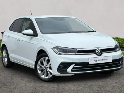 Used VW Polo Style 95 HP (69 kW) 2022 White Hatchback